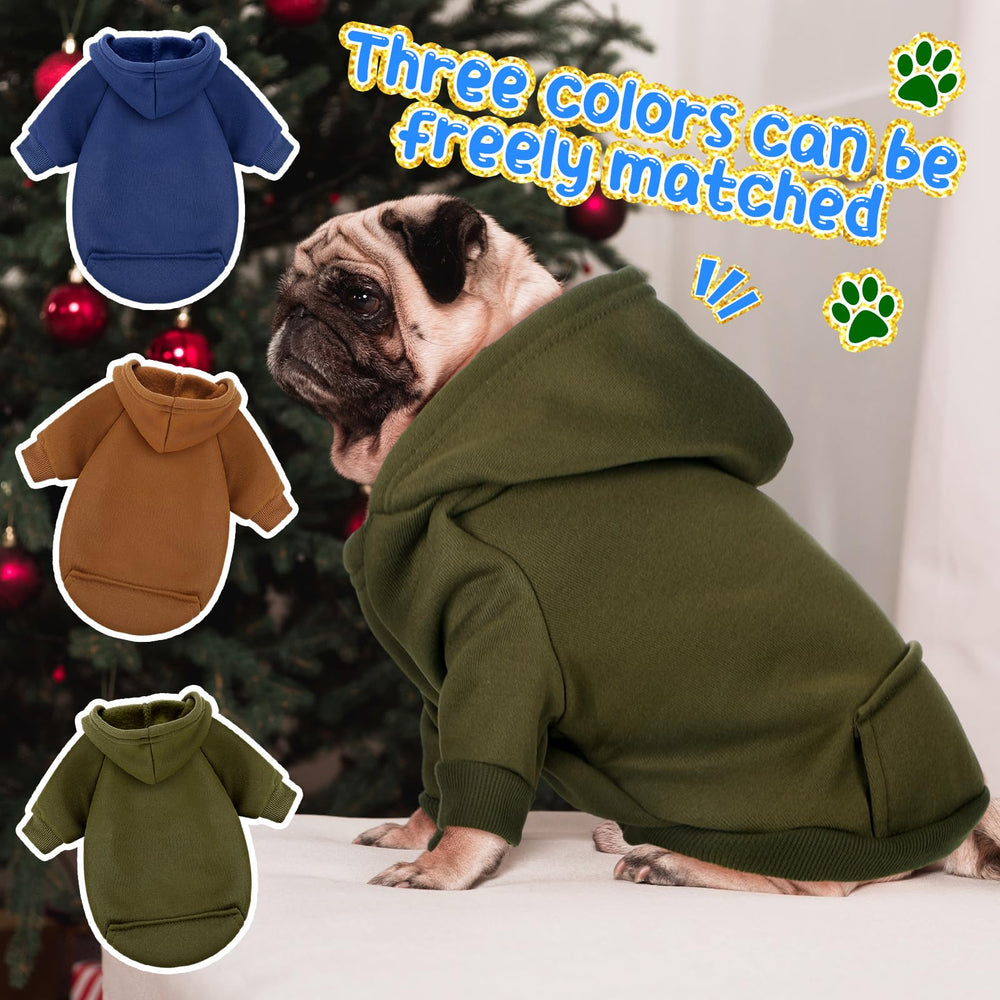 SilTriangle dog hoodie easy wear stretch neckline for effortless on and off.