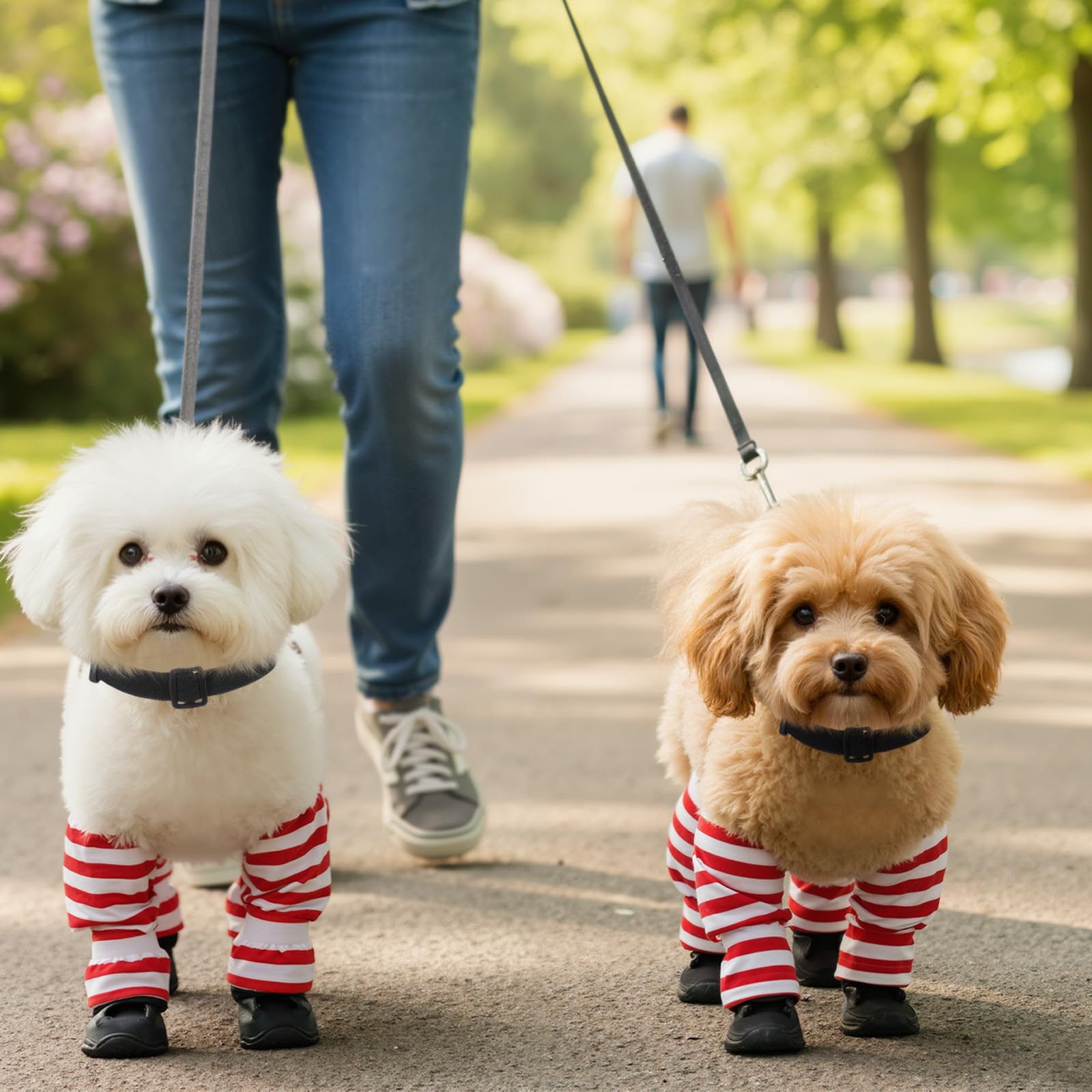 SilTriangle Dog Suspender Boots packaging-ready set includes boots for easy outdoor outings