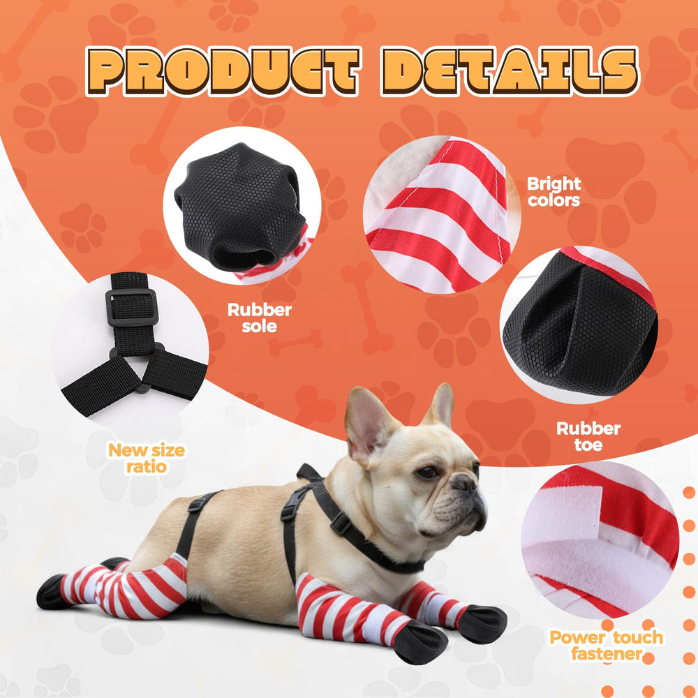 SilTriangle Dog Suspender Boots waterproof fabric protects paws in rain and snow with reliable durability
