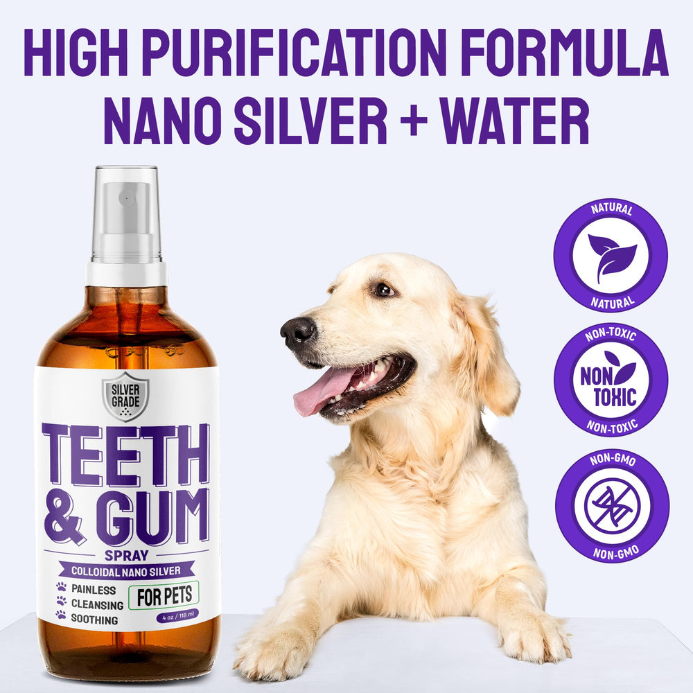 SILVER GRADE no additives GMOs label emphasizes safe formula