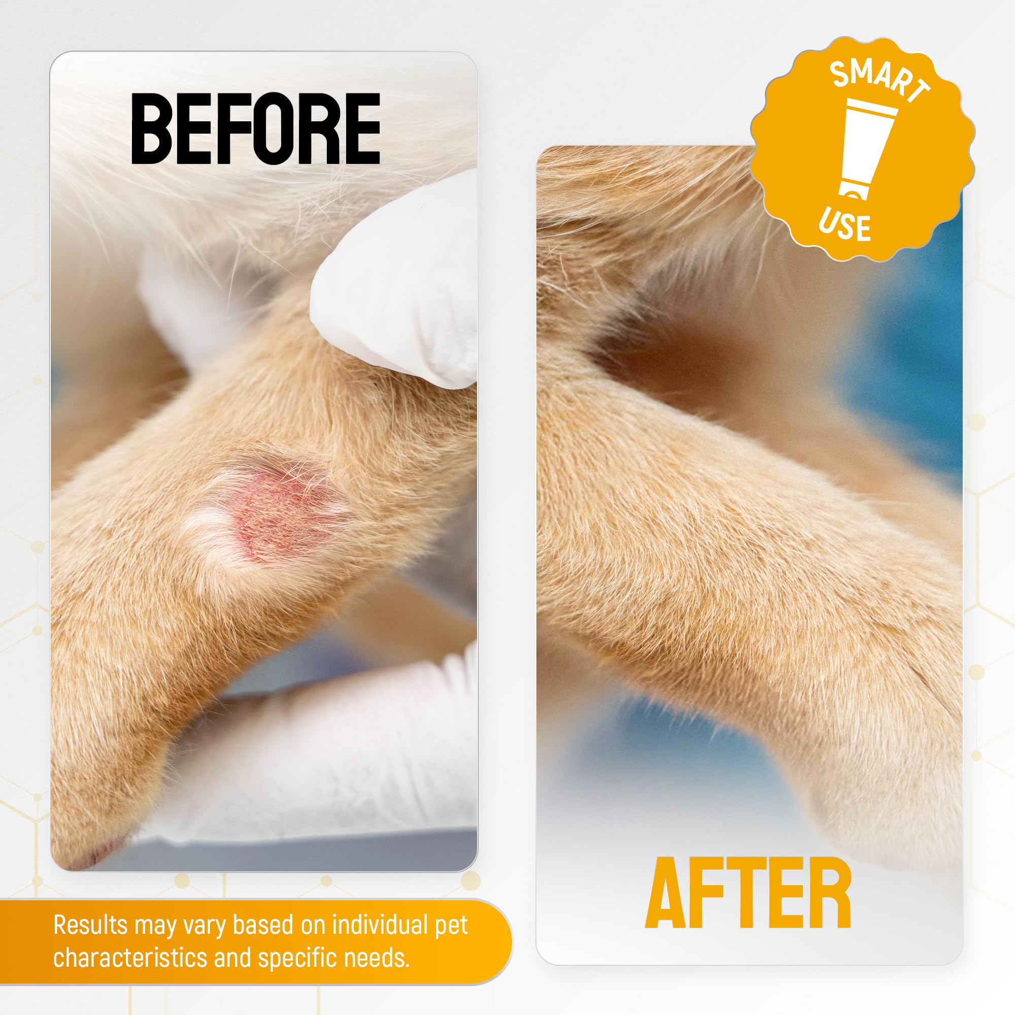 Silver Grade skin irritation spot ready for treatment