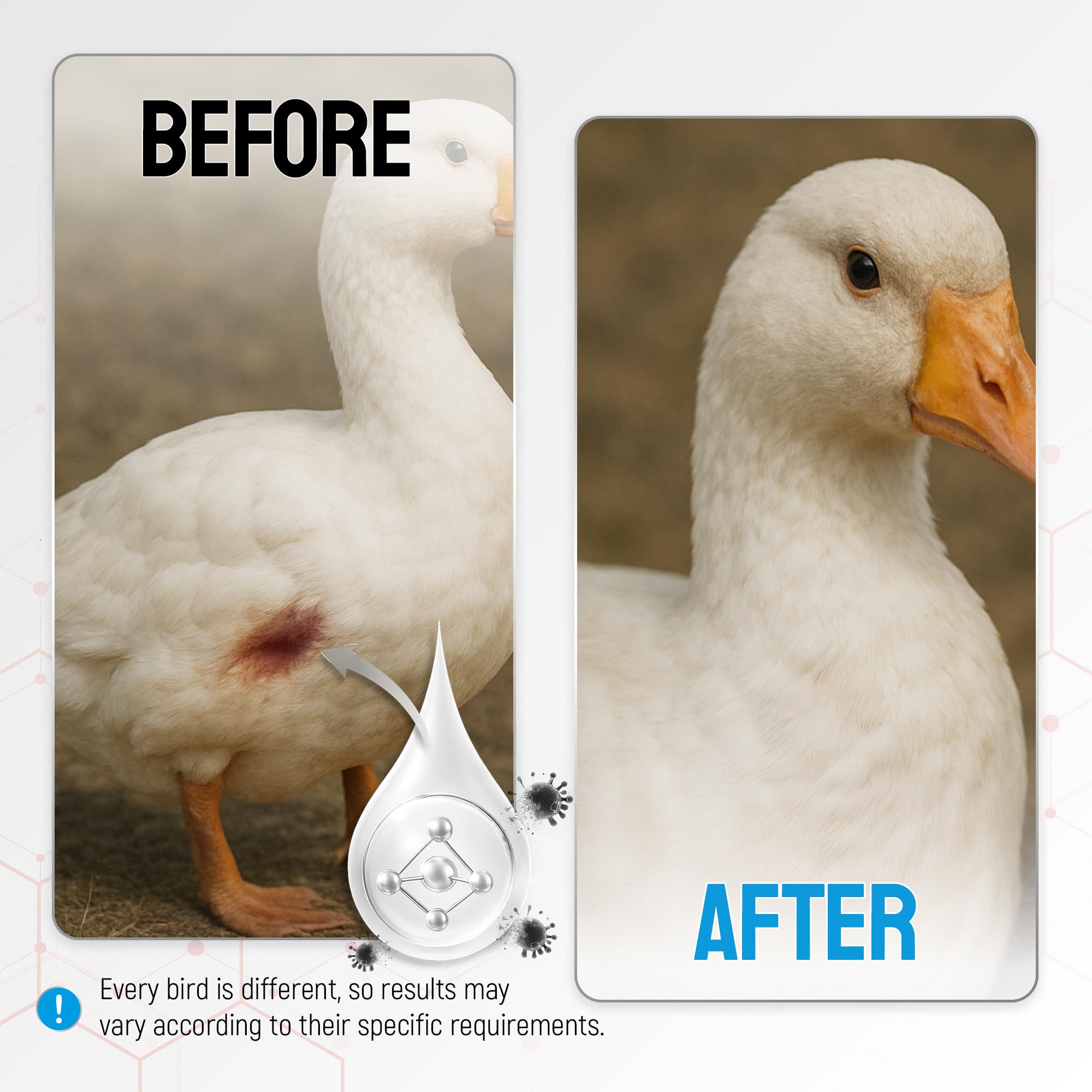 SILVER GRADE Wound Spray shows 50 PPM silver in a clear mist.