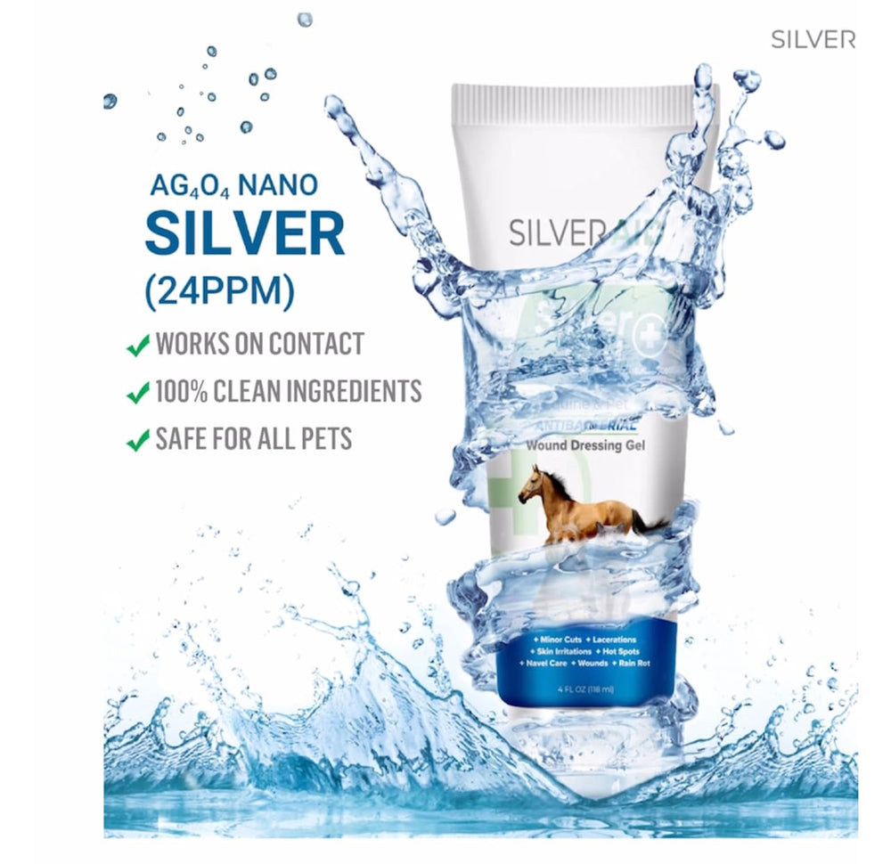 SilverAid made-in-USA packaging illustrating trusted wound-care solution.