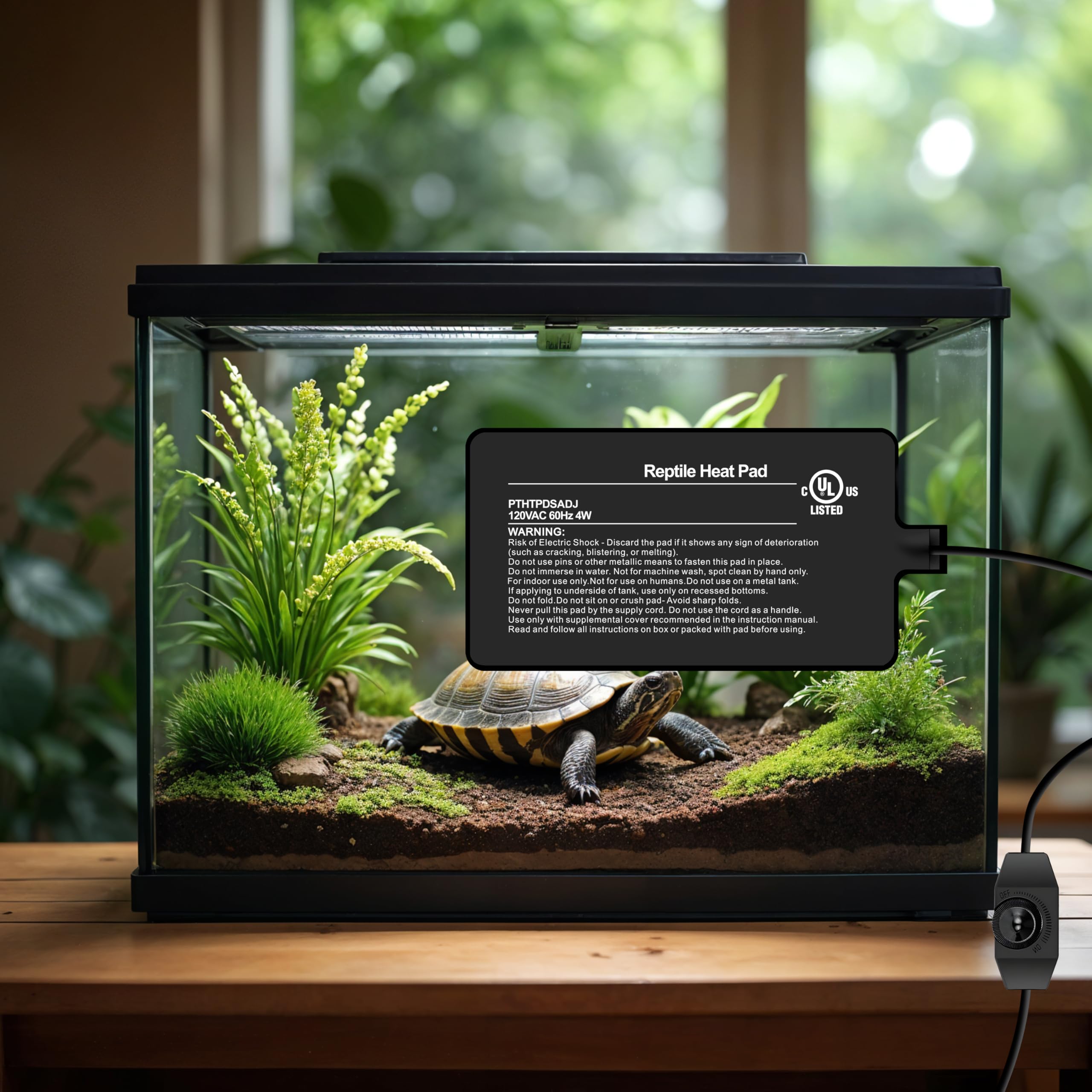 Simple Deluxe 2-pack supports reptile care, seed germination, or fermentation projects with steady warmth.