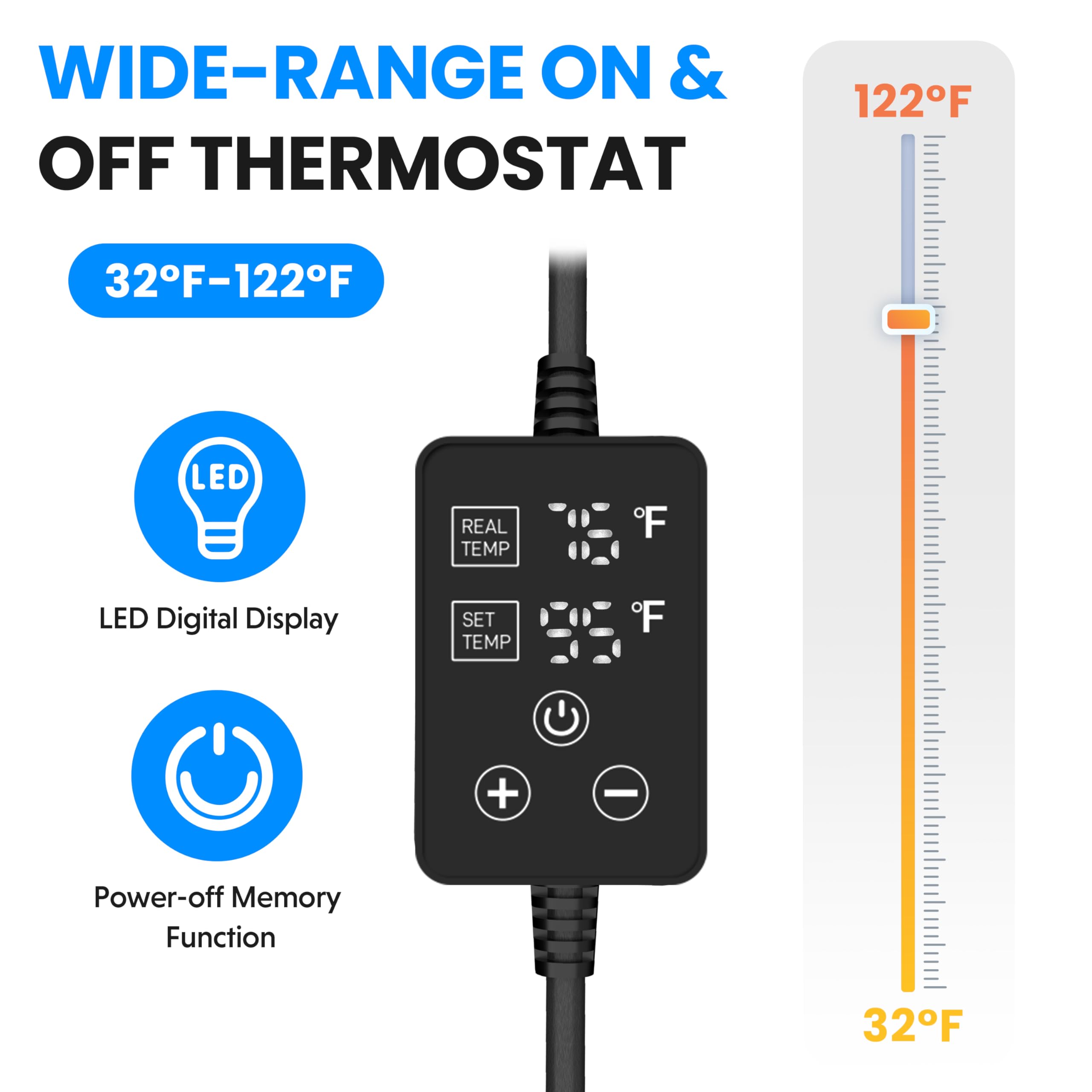 Simple Deluxe under-tank heating pad shown in a terrarium setup for consistent warmth.