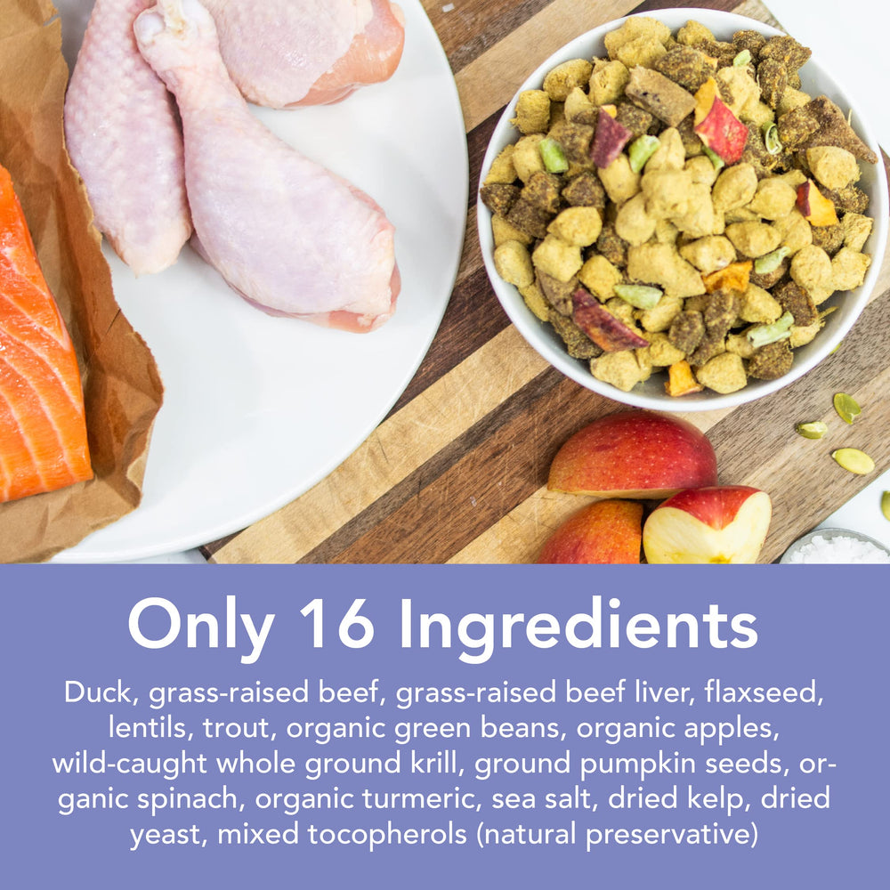 Simple Food Project duck-trout-recipe-meal-prep – easy prep for busy dog owners