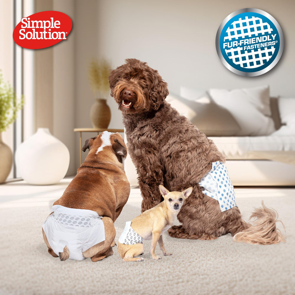Simple Solution fur-friendly fasteners demonstrate easy attachment and gentle fur protection
