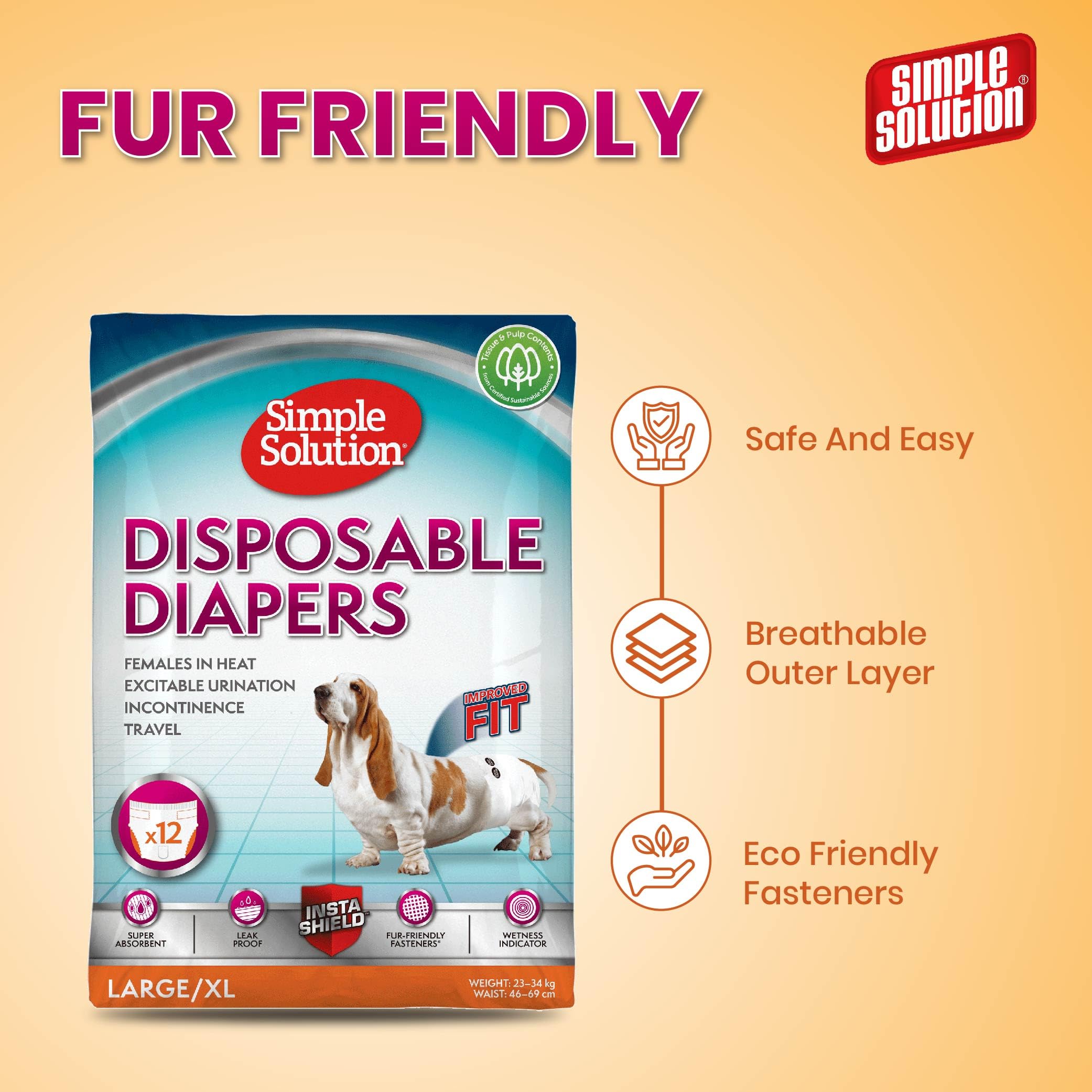 Simple Solution travel-friendly design image supports on-the-go care for pets