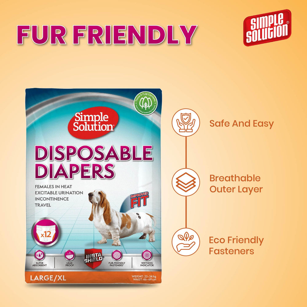 Simple Solution travel-friendly design image supports on-the-go care for pets