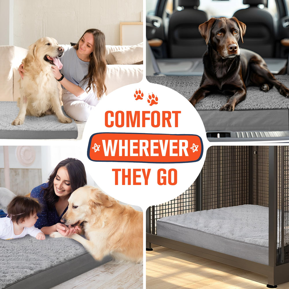 Simple Trending 36x27 inch dog bed ready for large dogs up to 100 pounds