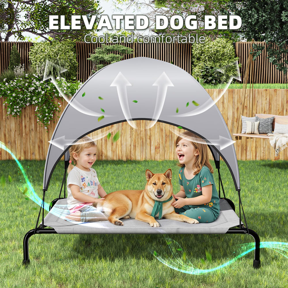 Simple Trending dog bed features a strong 1-inch frame for durability.