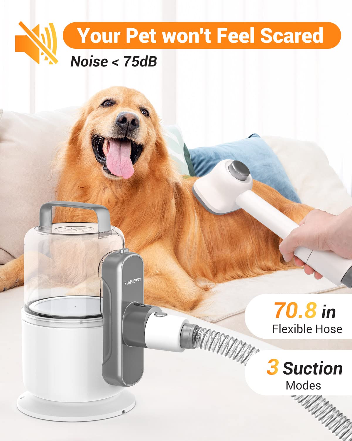 Simple Way home grooming setup supports calm cats and dogs with professional results.
