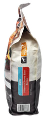 SIMPLY NOURISH 5lb packaging closeup showing easy storage and handling.