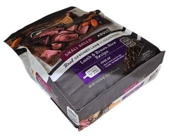 Simply Nourish lamb and brown rice ingredient highlight features deboned lamb.