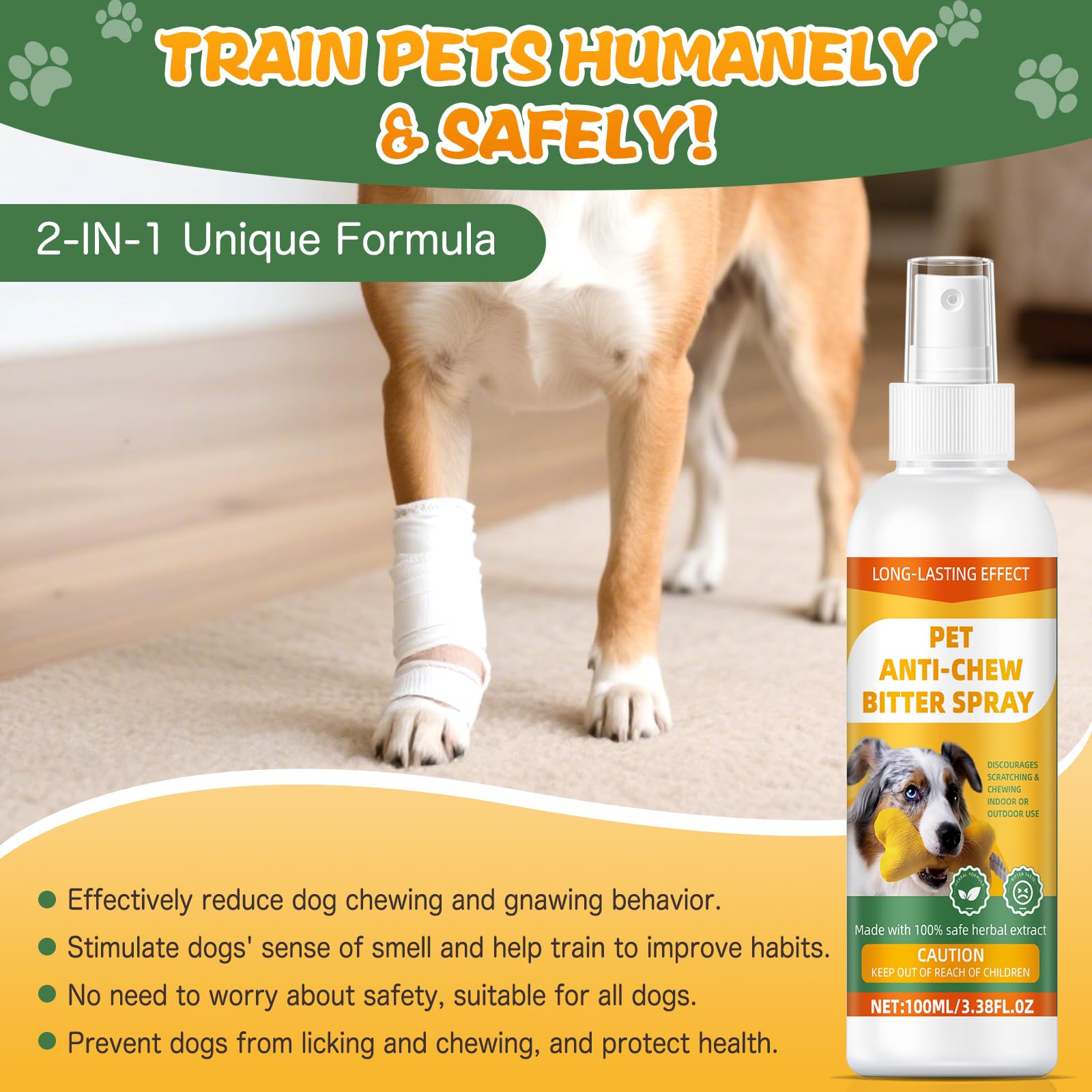 sinBron No Chewing Spray helps protect garden and plants