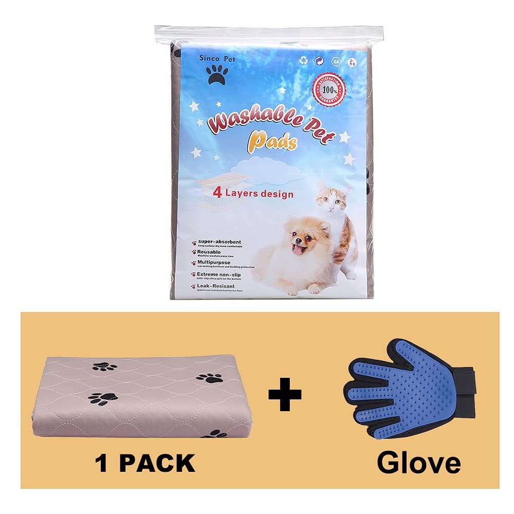 SincoPet Washable Pee Pad travel-use friendly design supports on-the-go protection