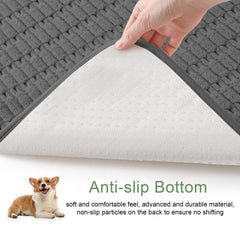Sinotalent washable dog pee pad closeup absorbent material traps moisture for dry floors