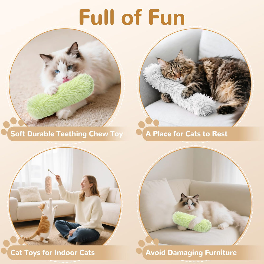 SINROBO crinkle-catnip-orange—built-in paper crunch adds engaging sound cues