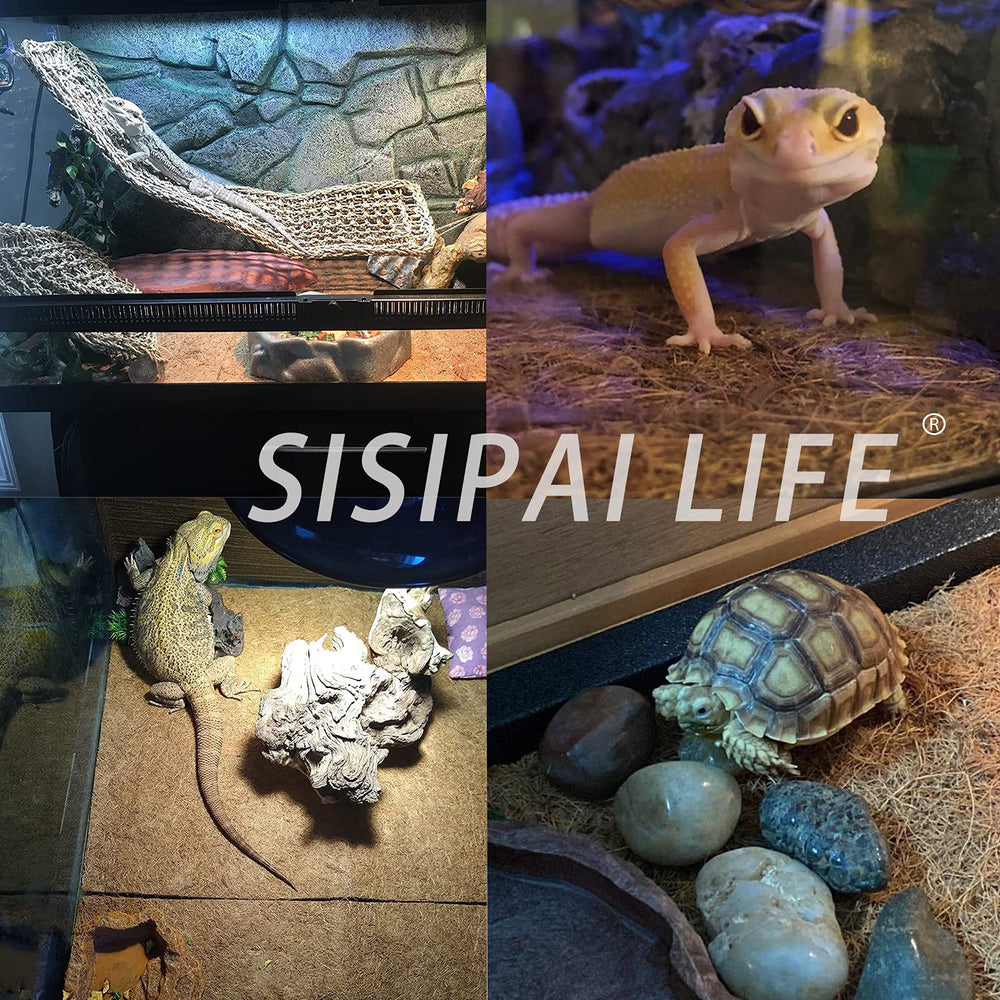 SISIPAI LIFE multi-species-reptile-bedding suitable for lizards snakes turtles and more