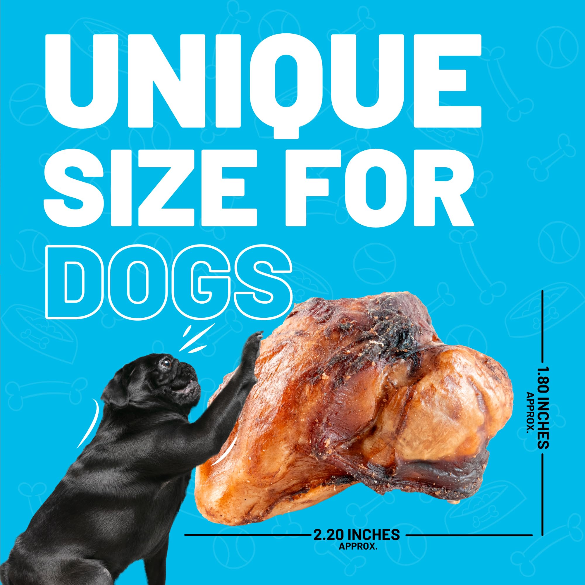 Sitka Farms aggressive chewers durable bones cater to strong chewers.