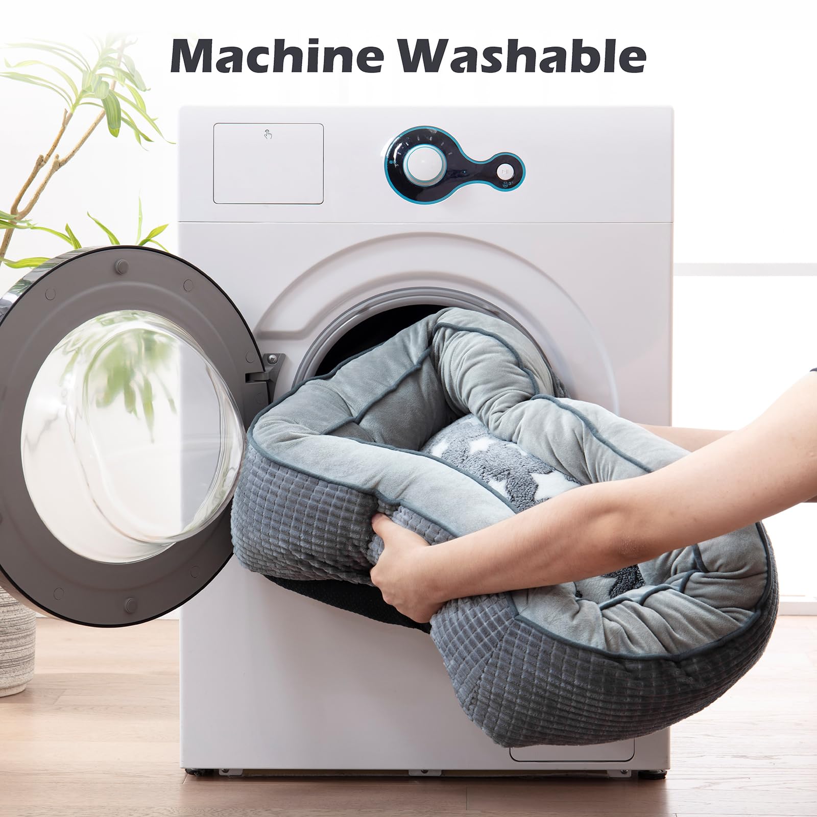 SIWA MARY easy-clean design supports machine or hand wash for busy households.
