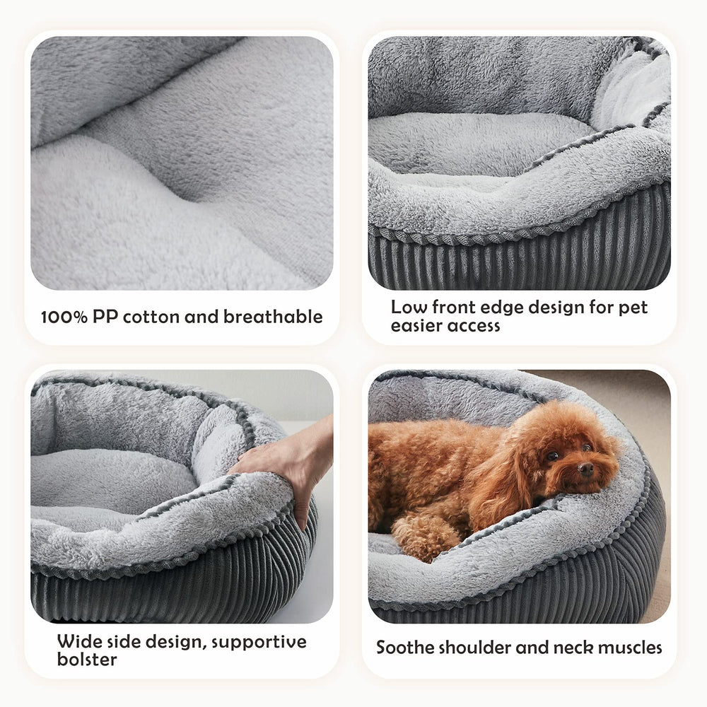 SIWA MARY dog bed is machine washable for easy cleaning and quick refresh.