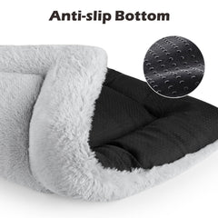 SIWA MARY dog bed mat washable-material simplifies cleaning after playful sessions.