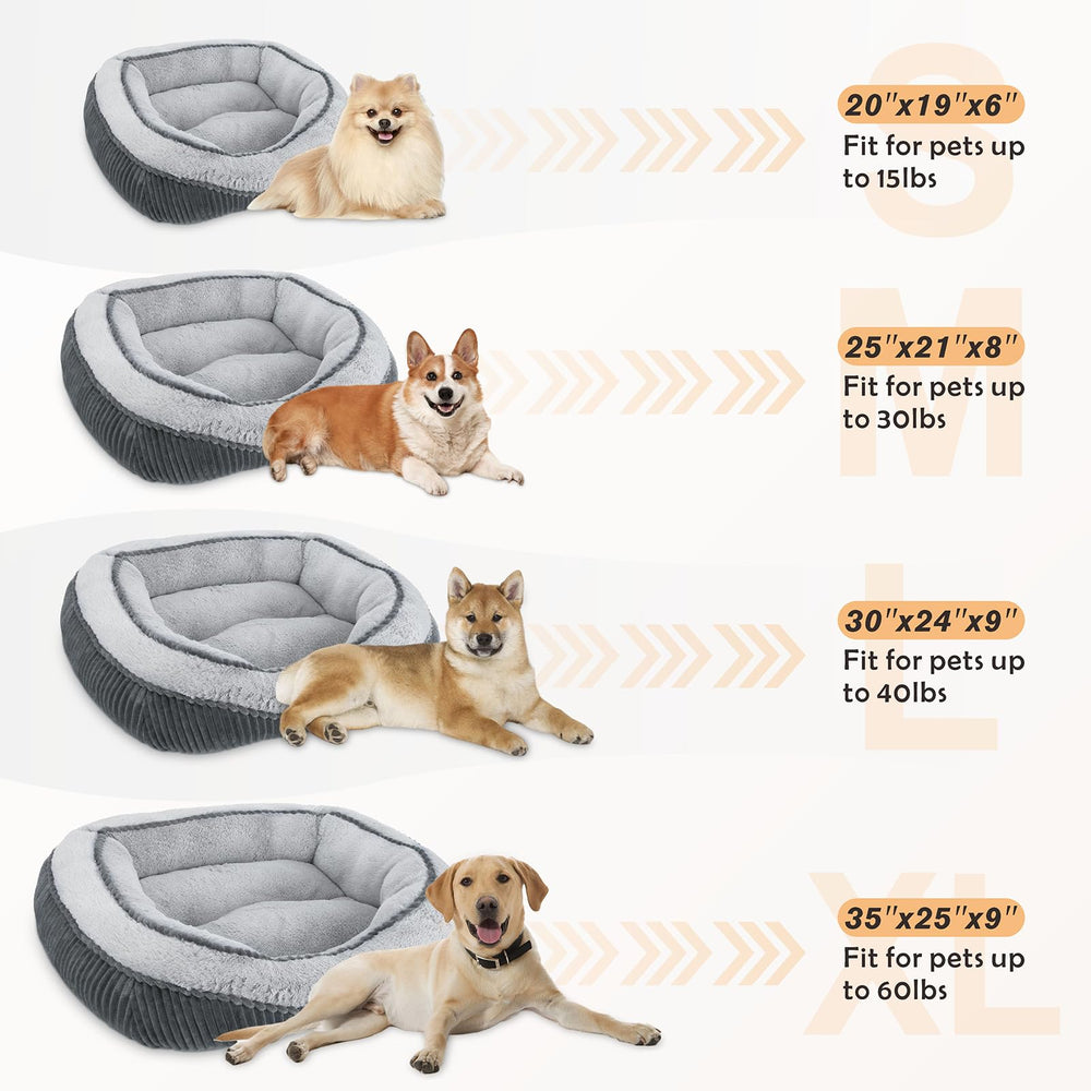 SIWA MARY dog bed suitable for indoors, outdoors, and car travel.