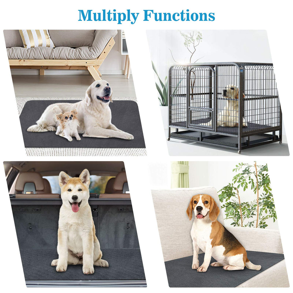 SIWA MARY Washable Pee Pad 60x48 playpen-crate-floor coverage for mess protection.
