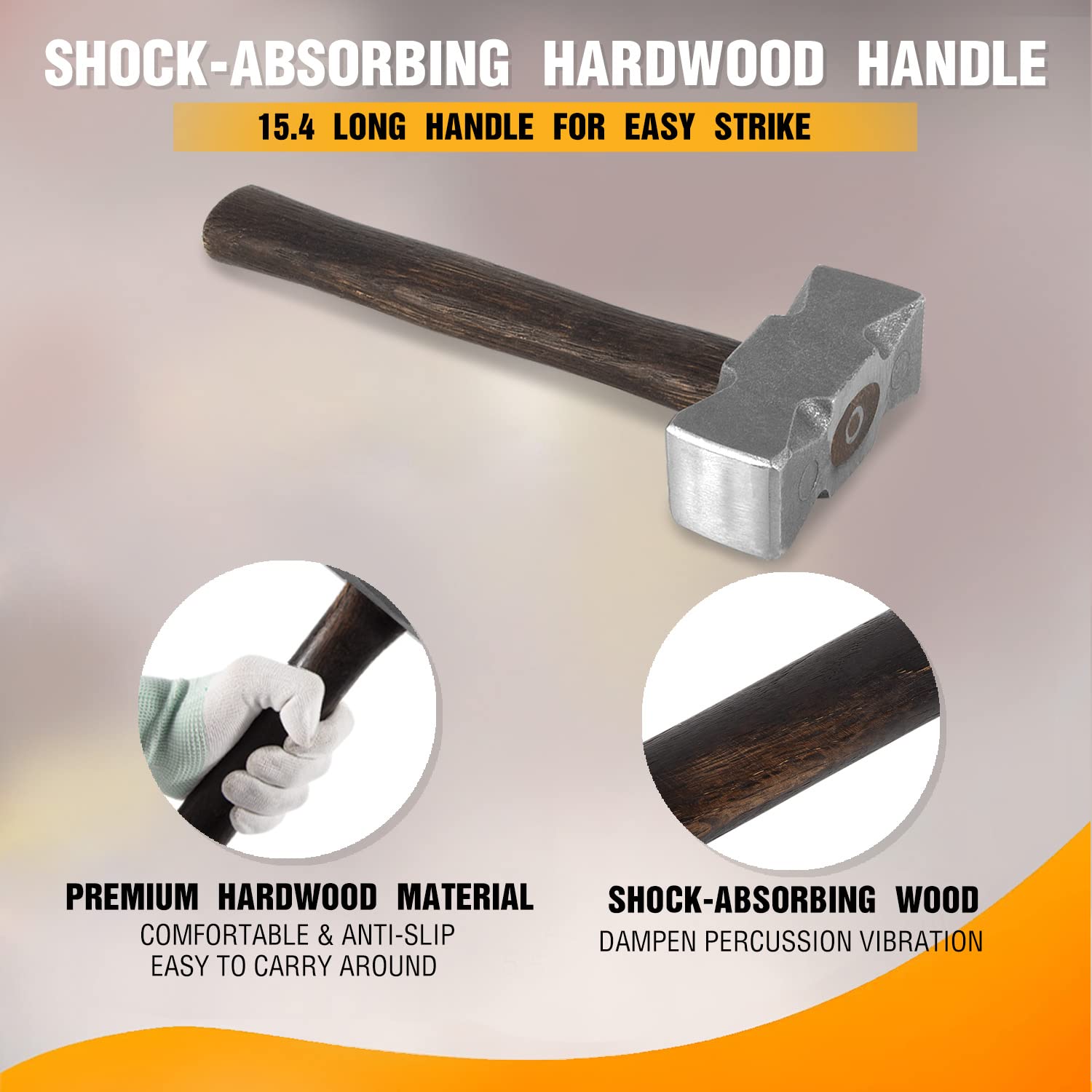 sixcow blacksmith hammer in-use knife-making illustrates efficient metalwork