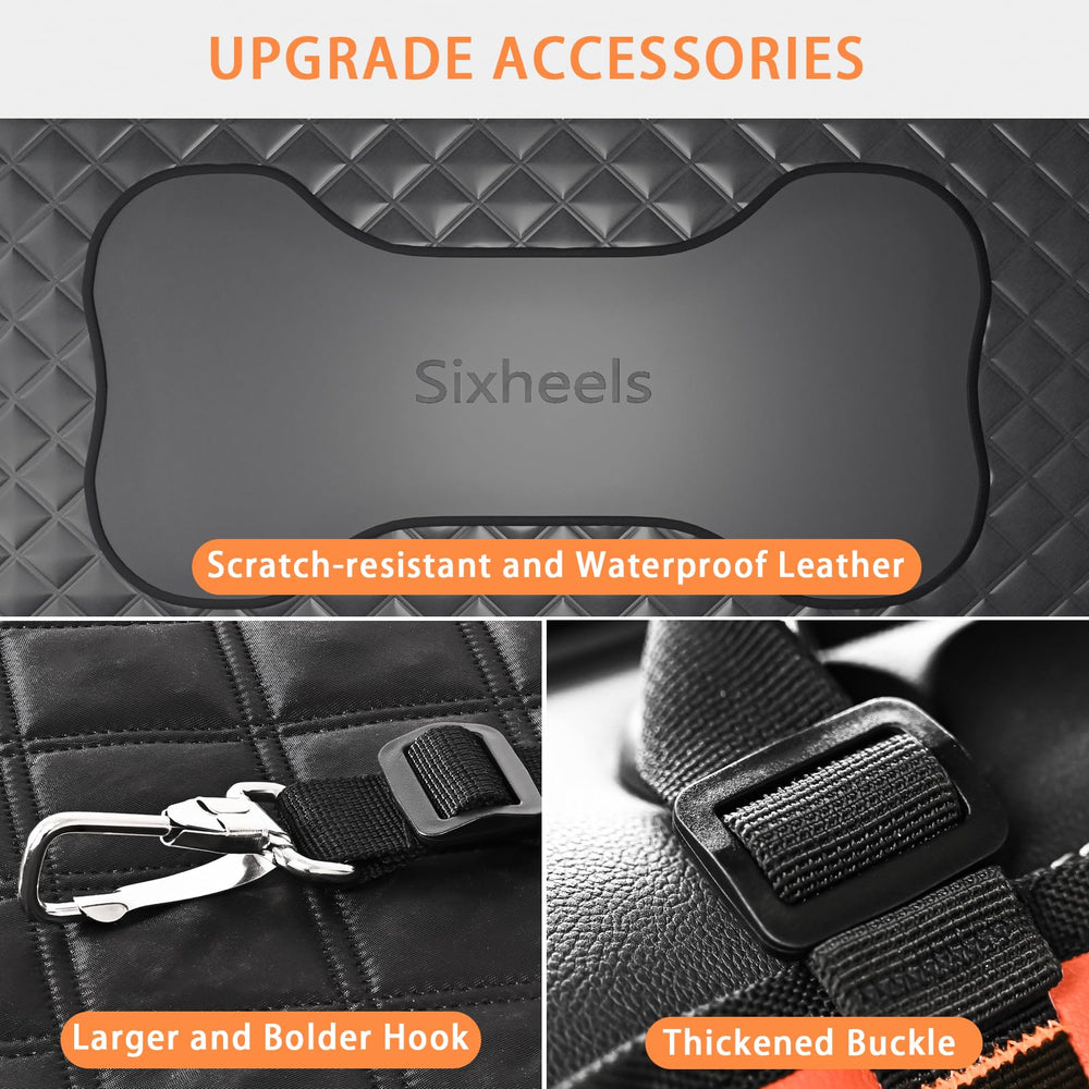 Sixheels upgraded PU leather cover resists scratches and cleans easily.
