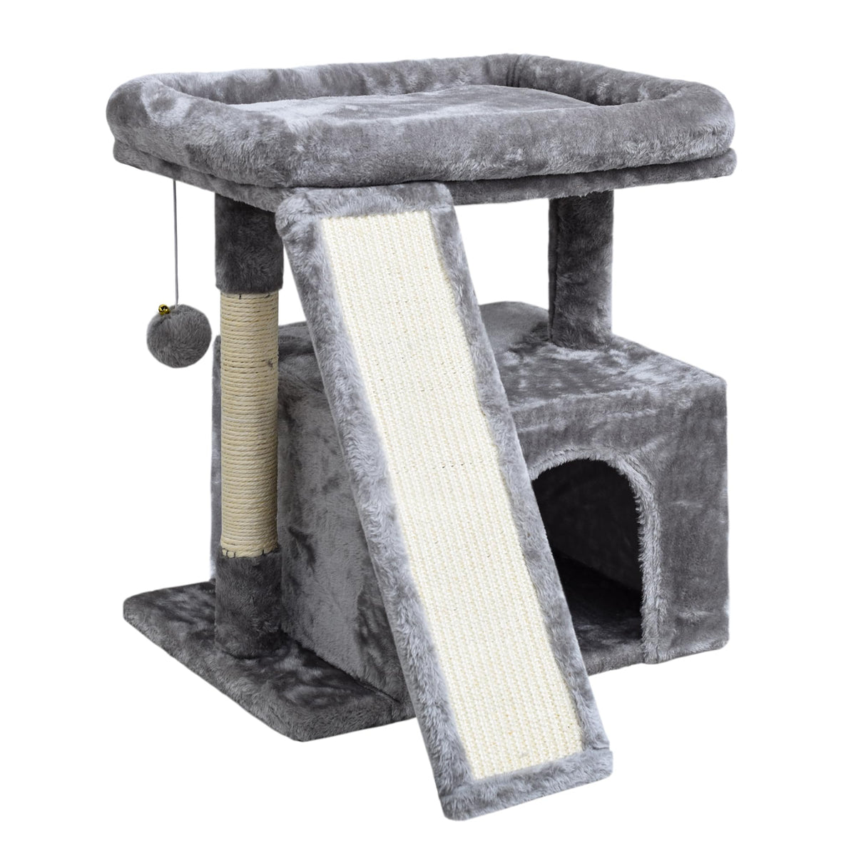 SIYIPURR small cat tree indoor cats scratching post for healthy scratching and exercise.