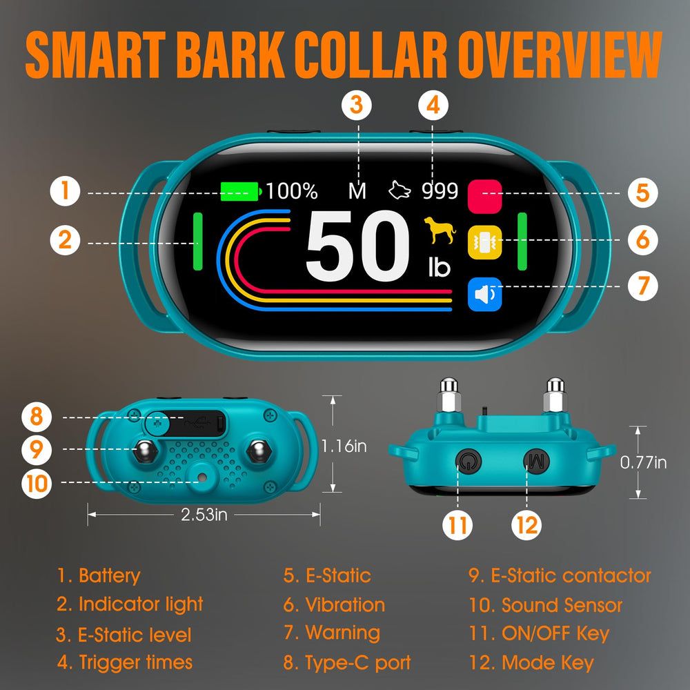 SKBAK lightweight collar designed for comfortable all-day wear