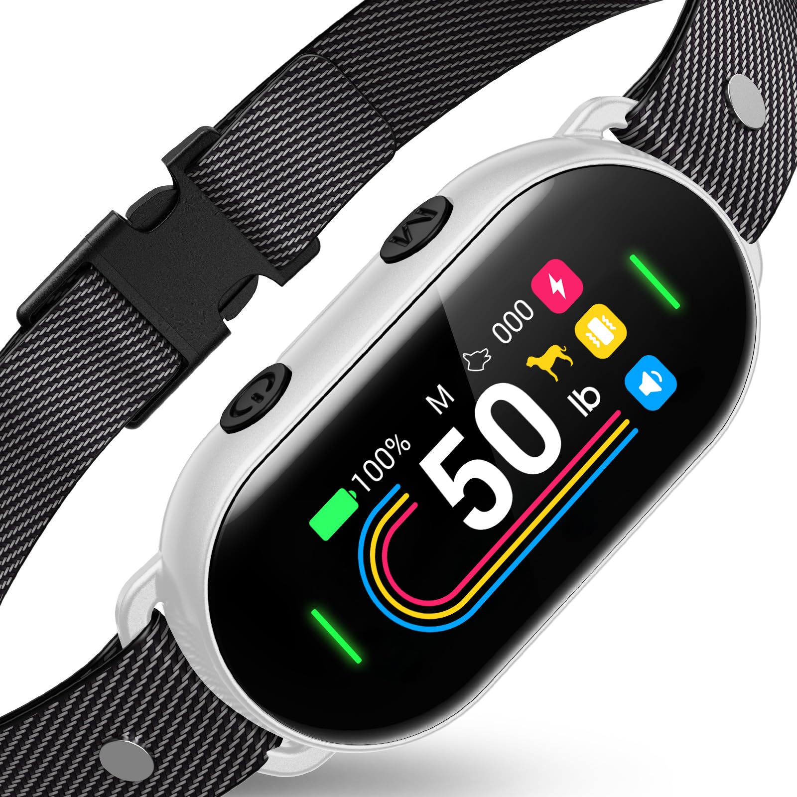 SKBAK Smart Bark Collar with dual sensors improves training accuracy