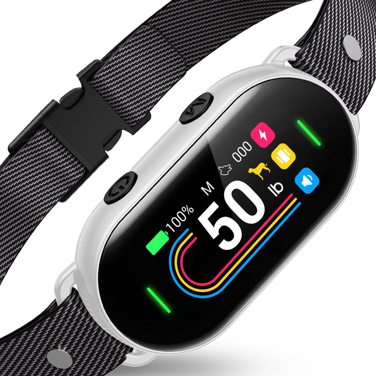SKBAK Smart Bark Collar with dual sensors improves training accuracy