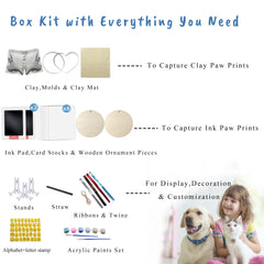 Skittypurr clean-touch-ink-pad demonstrates mess-free paw prints.