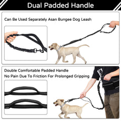 Skmeditec dual padded handles provide quick close-grab control in busy urban environments.