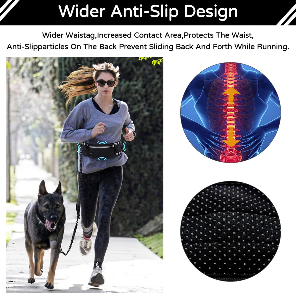 Skmeditec shock-absorbing bungee leash softens lunges for smoother, safer walks.
