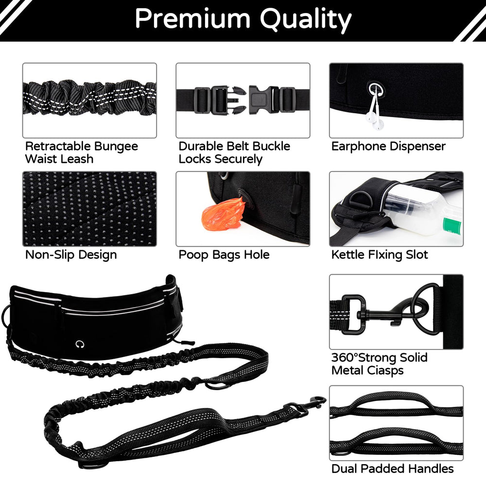 Skmeditec waist belt with zipper pouch keeps phone and keys secure during outings.