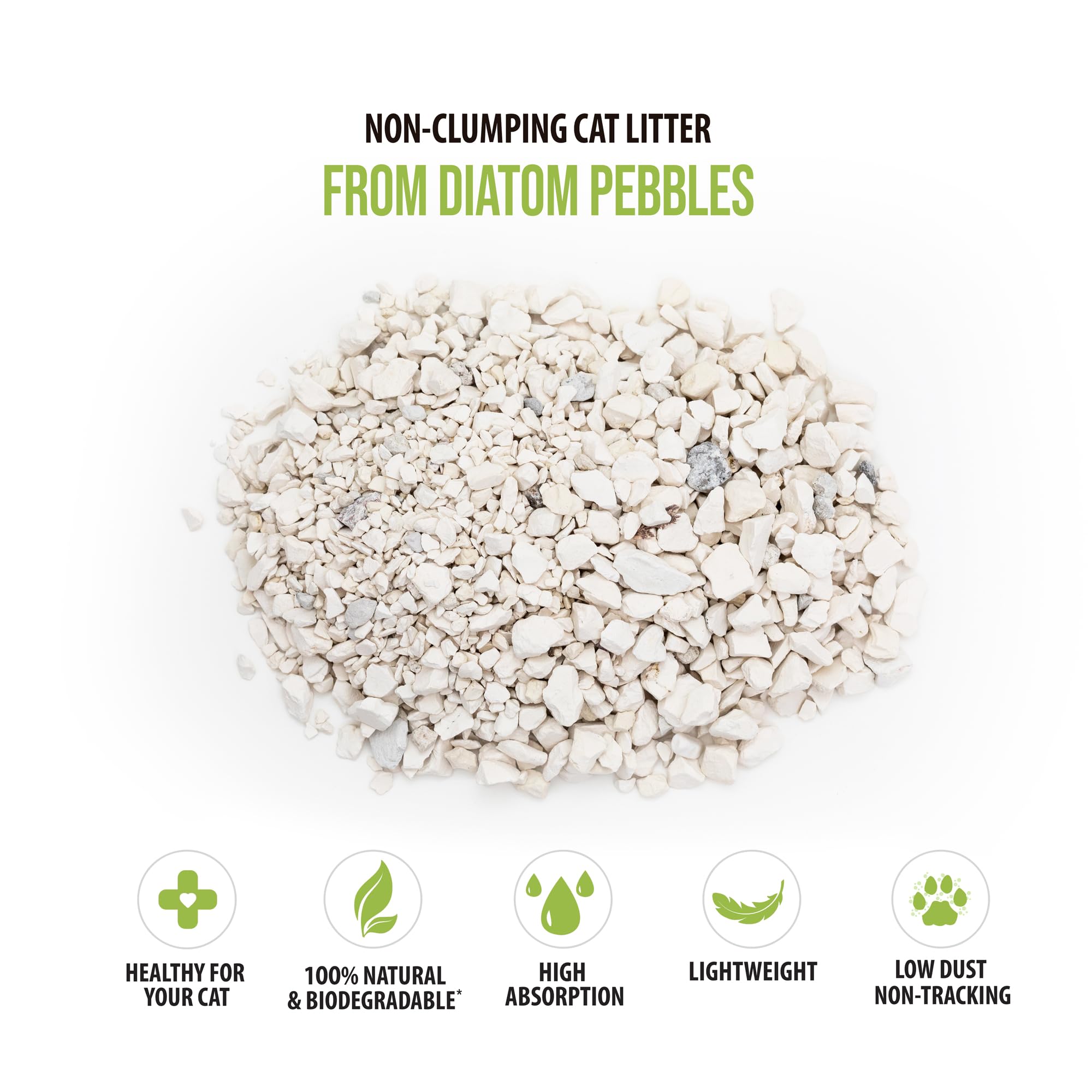 Skoon Cat Litter low-tracking paws close-up illustrating reduced tracking