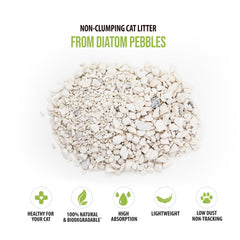 Skoon Cat Litter low-tracking paws close-up illustrating reduced tracking