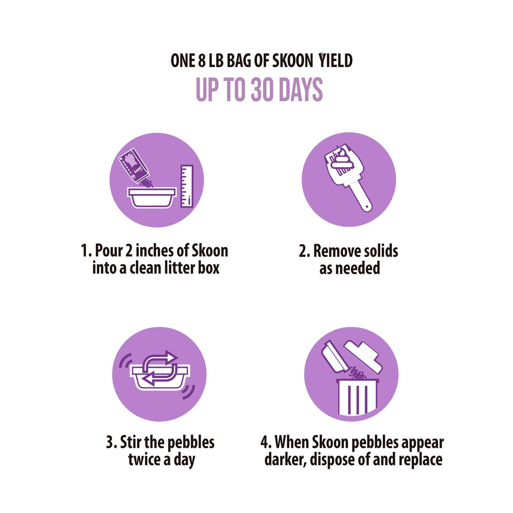 Skoon lavender hypoallergenic solution—chemical-free option for sensitive paws.
