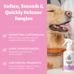Skout's Honor detangler avocado oil ingredient — moisturizing skin and coat