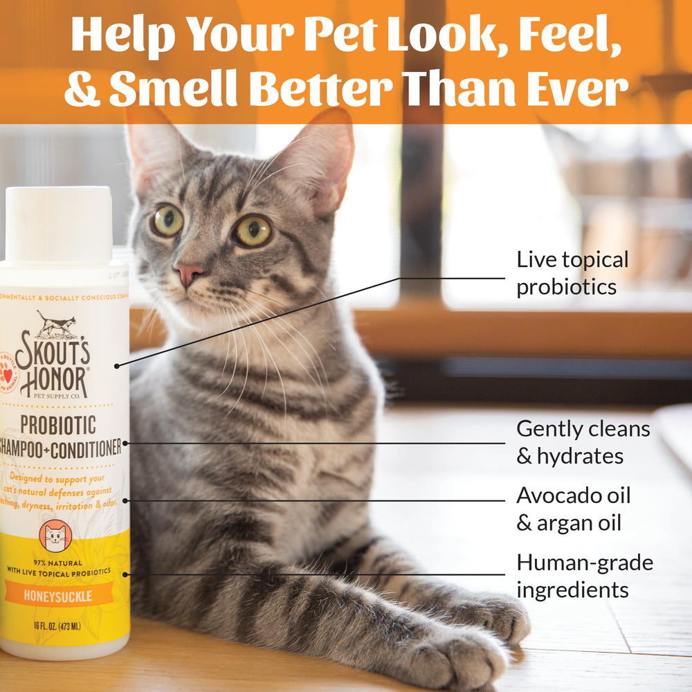 Skout's Honor paw pledge banner - supports an animal in need with every bottle.