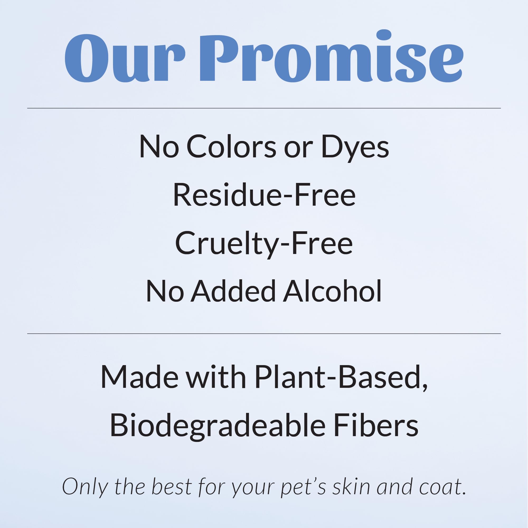 Skout's Honor biodegradable wipes reduce waste while cleaning paws and fur.