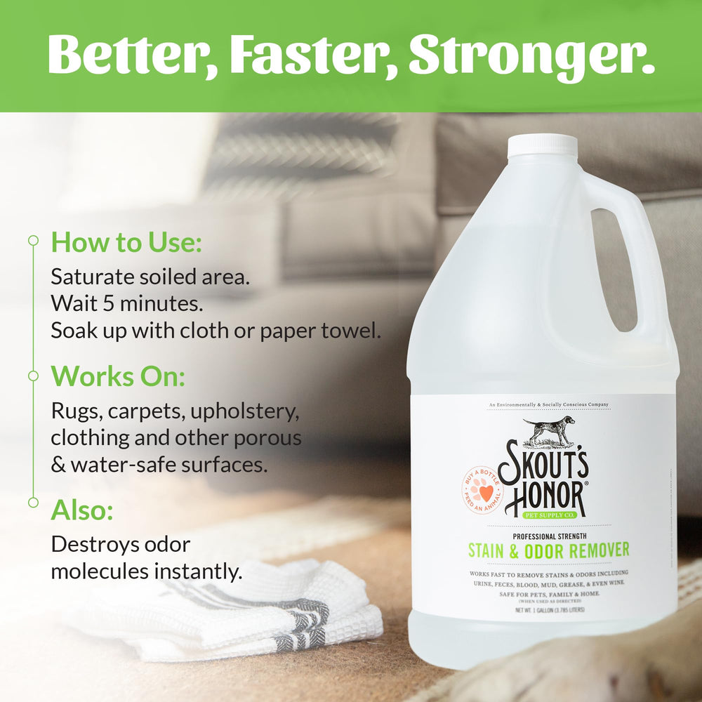 SKOUT'S HONOR eco-friendly formula keeps homes safe for pets and families