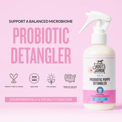 Skout's Honor probiotic detangler spray mist — quicker detangling for dogs