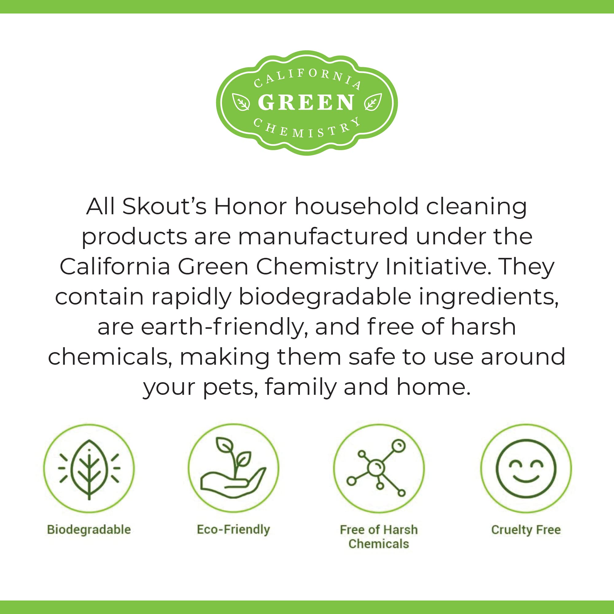 SKOUT'S HONOR Severe Mess Odor Remover tackling a urine stain