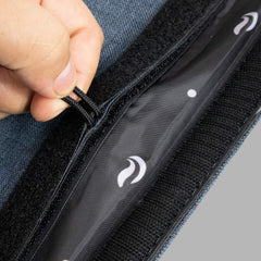 Skunk Mr Slick zippered bag for secure packing on the go.