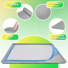 Skywin TidyFriend anti-slip surface keeps pads in place during use.